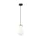 Z-Lite Newbury 1 Light Pendant, 8in. W x 13.25in. H, Matte Black 7511P8-MB - alternate 7